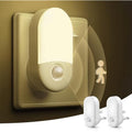 LOHAS-LED Motion Sensor Night Light | 3000K Warm White Plug-in | 2 Pack