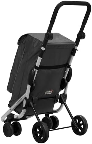 Playmarket Go Up Basic Shopping Trolley – Foldable & Lightweight Cart