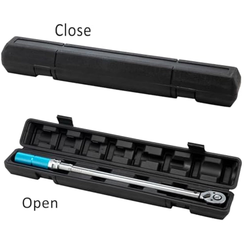 Beslands 1/2" Drive Torque Wrench | 65-350Nm Adjustable Steel Ratchet
