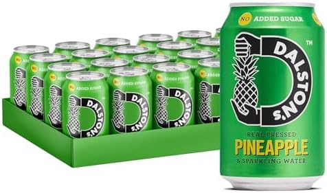 Dalston's Sparkling Pineapple Soda – No Added Sugar (24 x 330ml)