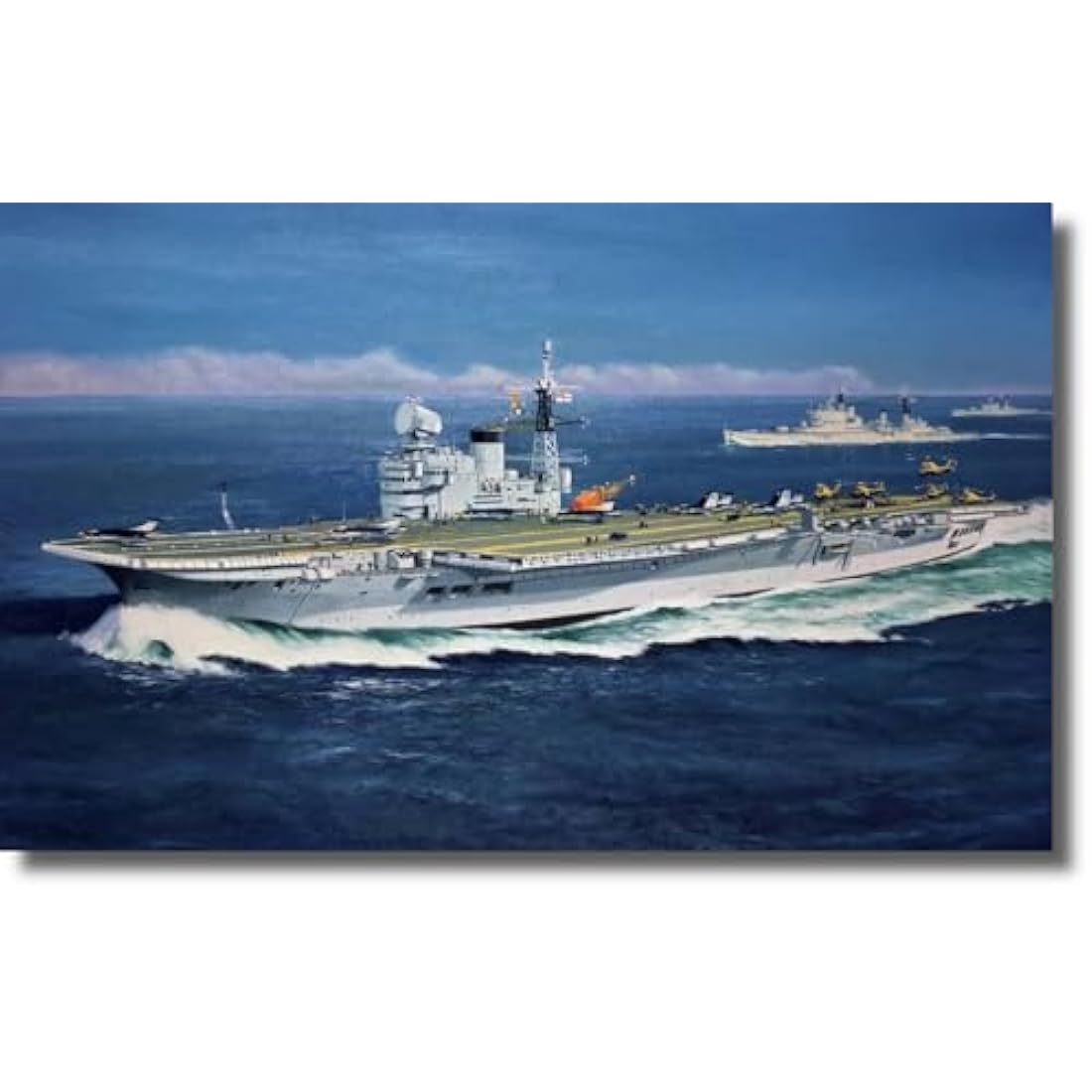 Airfix HMS Victorious Model Ship Kit – 1:600 Scale Plastic Set, 94 Pcs