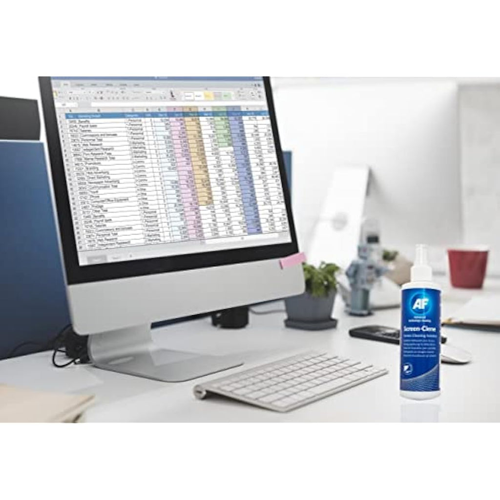 AF Screen Cleaner Spray 250ml | Alcohol Free Solution for TV & Laptop