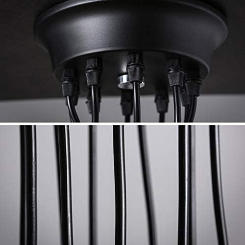 Industrial Spider Chandelier – Vintage E27 Pendant Light