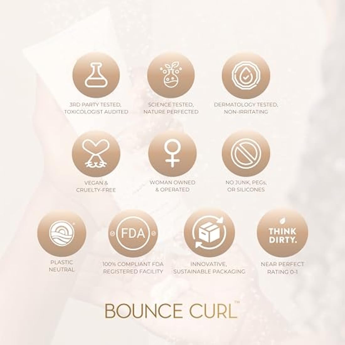 Bounce Curl Super Smooth Cream Conditioner - Organic Aloe & Sunflower Oil