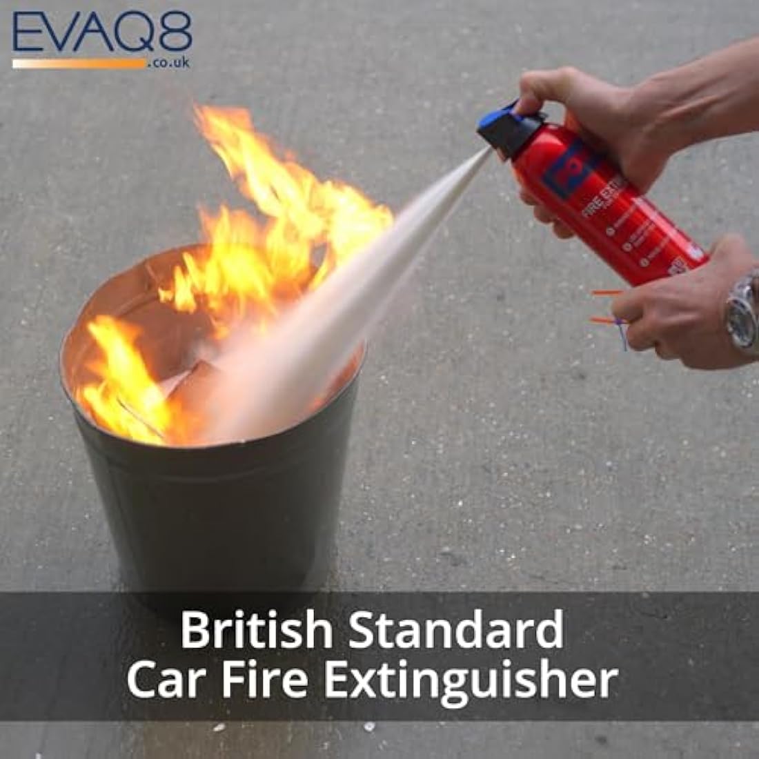 Advanced Car Safety Kit – Emergency Extinguisher & Torch