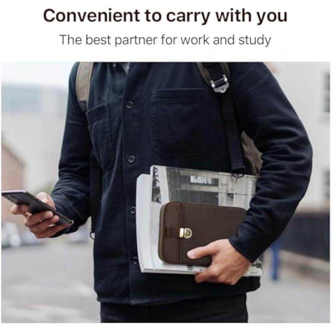 Leather Pen Case – 6 Slot Fountain Pen Travel Sleeve