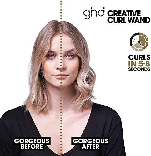 ghd Curve Creative Curl Wand – 28mm-23mm Tapered Barrel Hair Curler