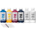 LOTSA. STYLE Premium DTF Ink Refill Kit - CMYK+W for Inkjet Printers