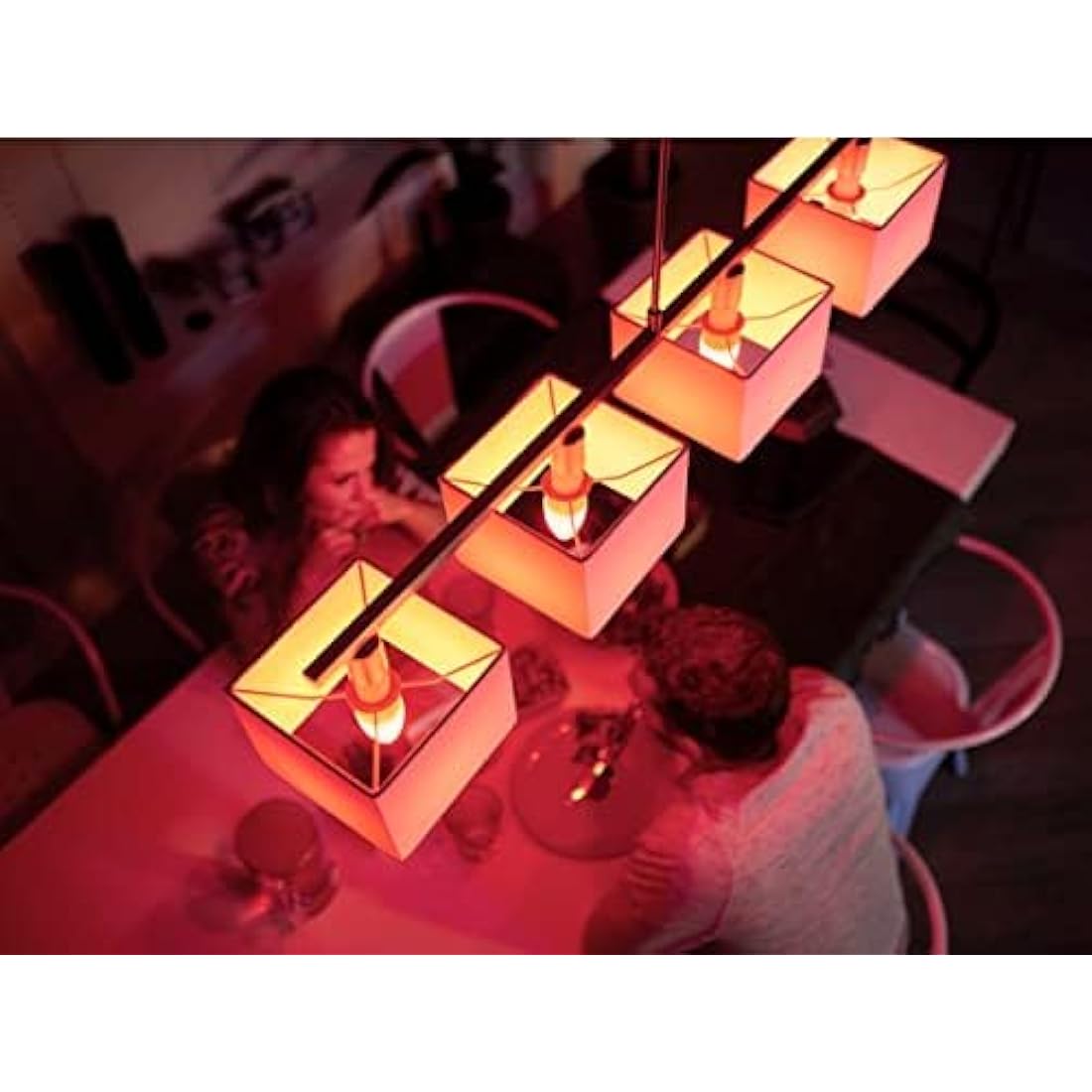 Philips Hue Smart LED E14 Bulbs – Colour Changing B39 Candle 2-Pack