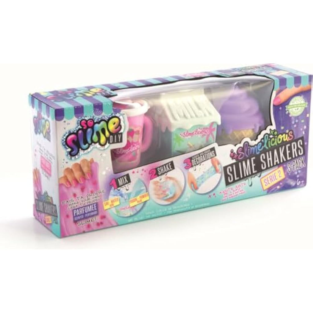 So Slime DIY Slimelicious Scented Slime Shakers 3-Pack Kit by Jolof Store