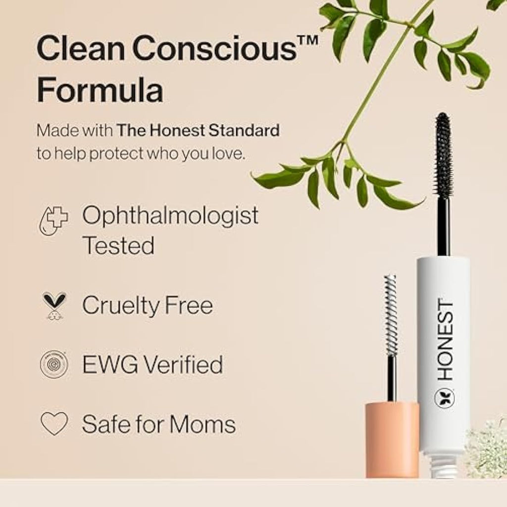 Honest Beauty 2-in-1 Extreme Length Mascara | Lash Primer & Volume
