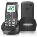 artfone C1+ 4G Big Button Mobile Phone for Seniors with SOS & Charging Dock
