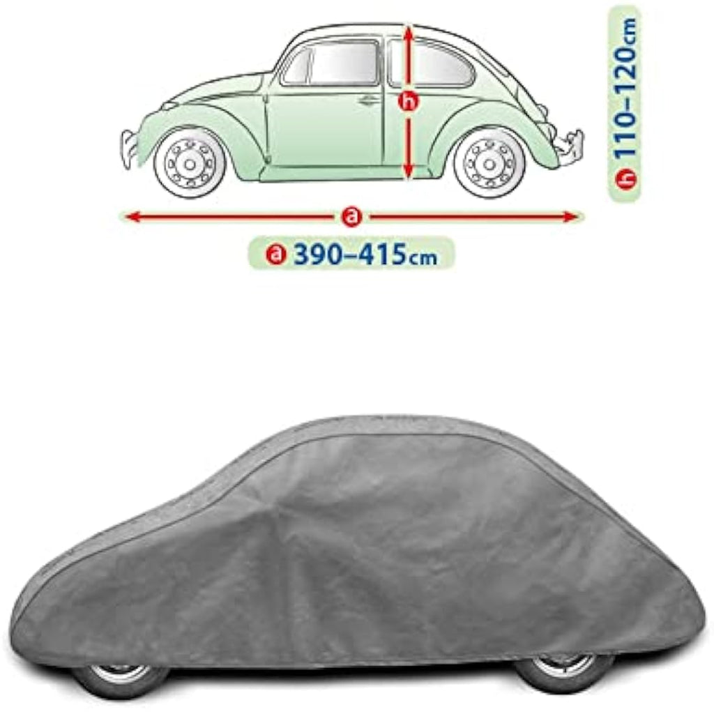 Waterproof Car Cover for Volkswagen Beetle Classic – Grey