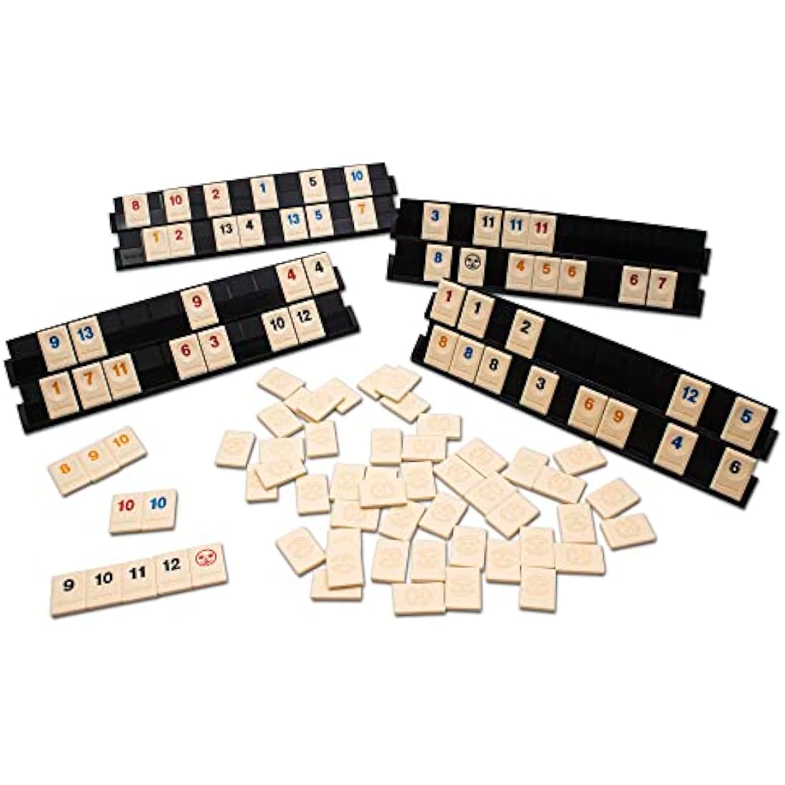Rummikub Classic Strategy Tile Game by Ideal – 2-4 Players, Ages 8+