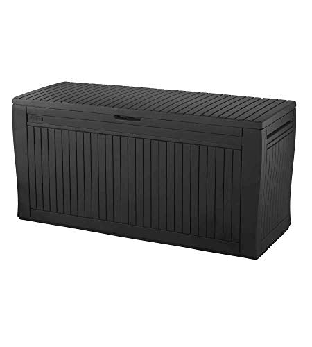 Keter Comfy Outdoor Storage Box – 270L Weatherproof Deck Chest