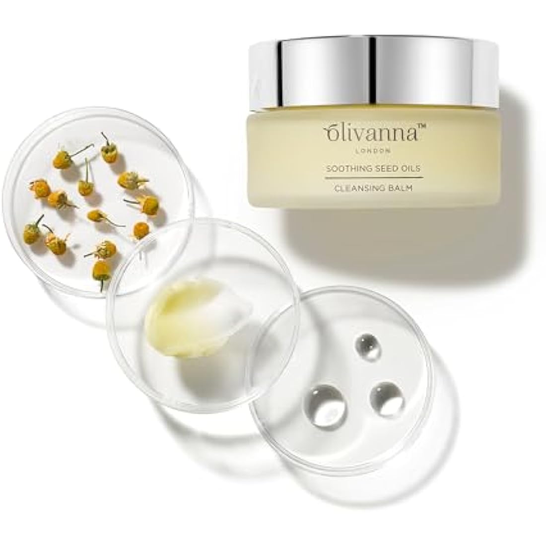Olivanna Cleansing Balm | Hydrating Organic Oil Makeup Remover - 100ml