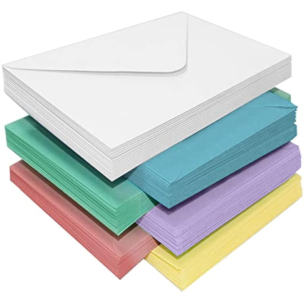 60 Pcs Mini Colored Envelopes – Tiny DIY Cardboard Envelopes