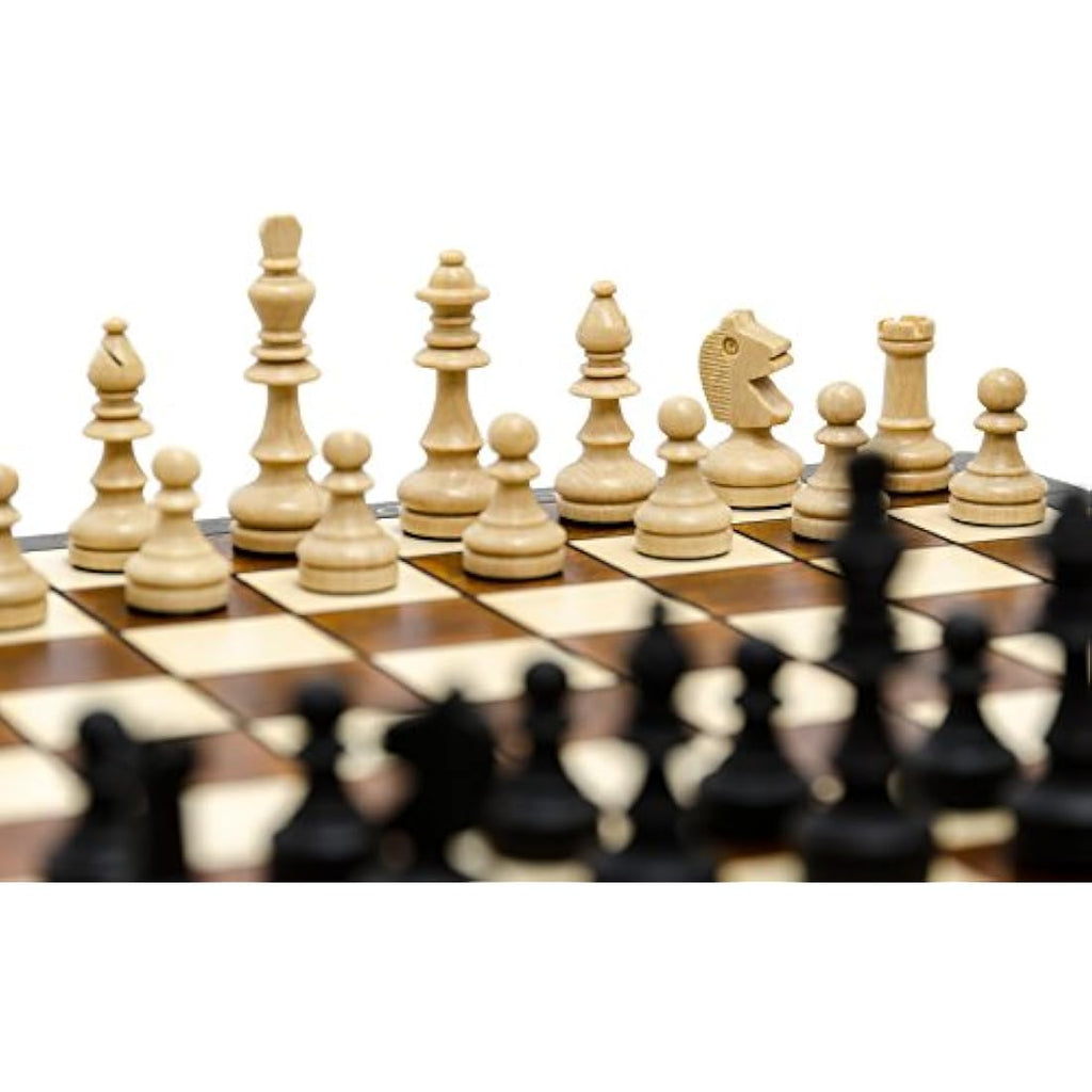 Master of Chess Magnetic Wooden Chess Set – 11 Inch Handmade Travel Set