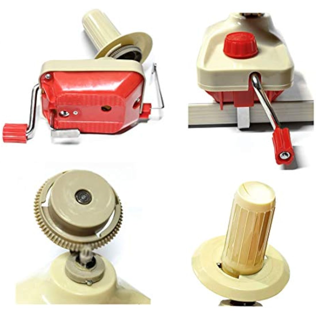 Jolof Store Yarn Ball Winder Kit with Pompom Makers and Stitch Markers
