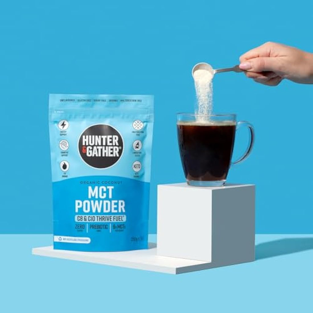 Hunter & Gather C8/C10 MCT Powder – 100% Organic Coconut - 250g