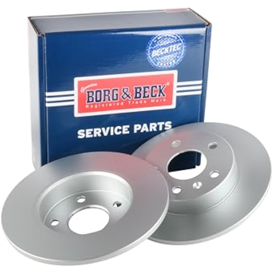 Becktec High Carbon Brake Disc Pair for Vauxhall Astra Meriva – 264mm