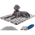 KROSER Reversible Dog Bed Mat – Extra Large Washable Foam Crate Pad