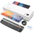 Buyounger 4-in-1 A4 Laminator Machine with Paper Trimmer & 40 Pouches