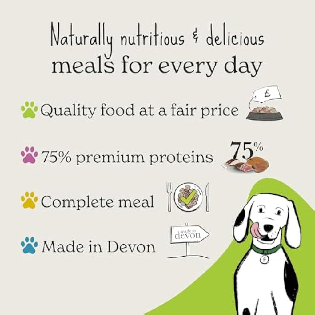 Forthglade Grain Free Wet Dog Food Variety Pack | 12 x 395g Trays