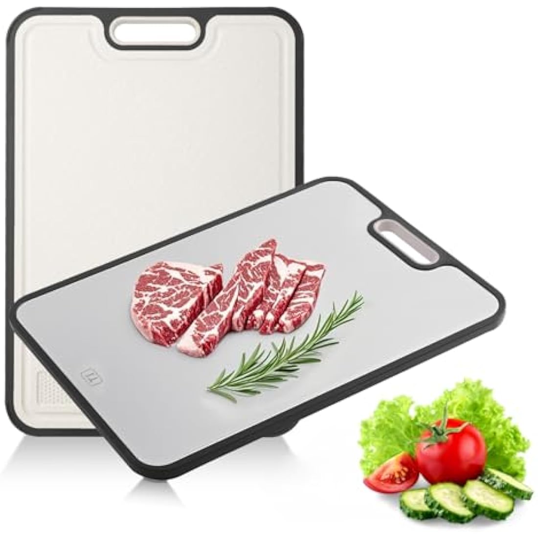 Titanium Cutting Board – Double Sided Non-Slip Chopping Board