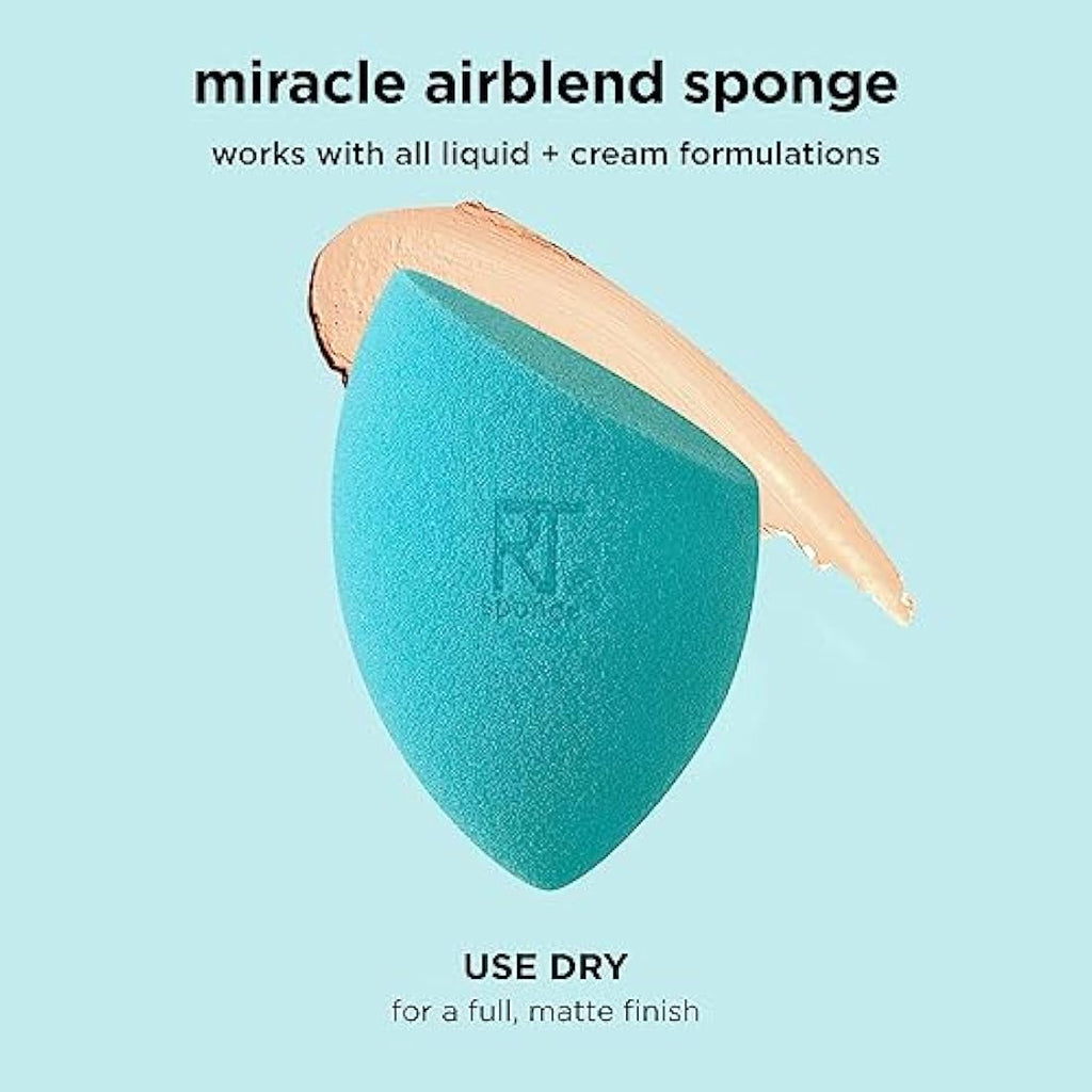 Real Techniques Miracle Airblend Sponge – Matte Finish Makeup Blender