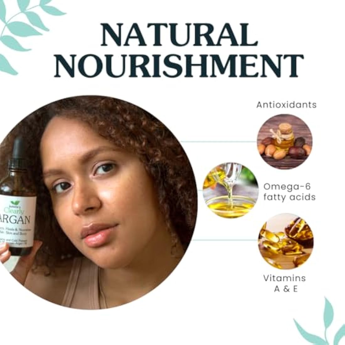 Isabella's Clearly Organic Moroccan Argan Oil | Pure Cold Pressed – 120ml