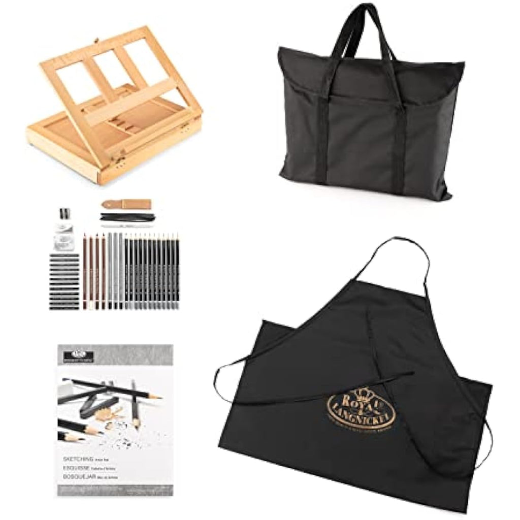 Royal & Langnickel Sketching Art Easel Set | Tabletop Drawing Kit