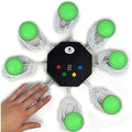 Trebisky 8-Player Quiz Game Buzzer System with LED Light Buttons