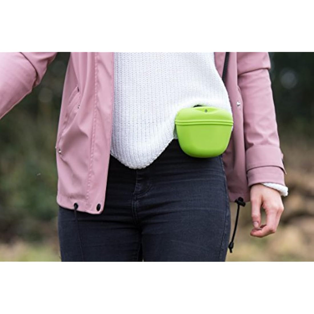 Rosewood Silicone Dog Training Treat Bag | Durable Pet Reward Pouch