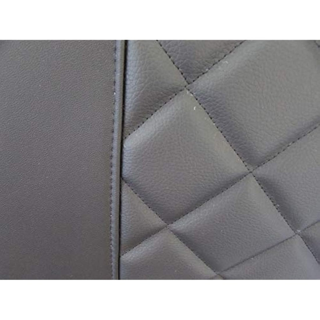 Texmar Mercedes Sprinter Crafter 2006-2018 Black Eco Leather Seat Covers