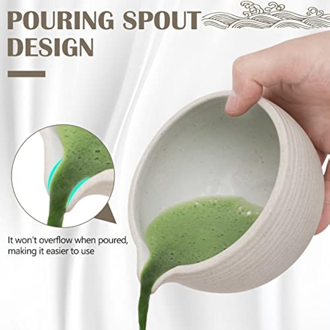 Jolof Store Japanese Matcha Tea Set – 9-Piece Bamboo & Ceramic Kit