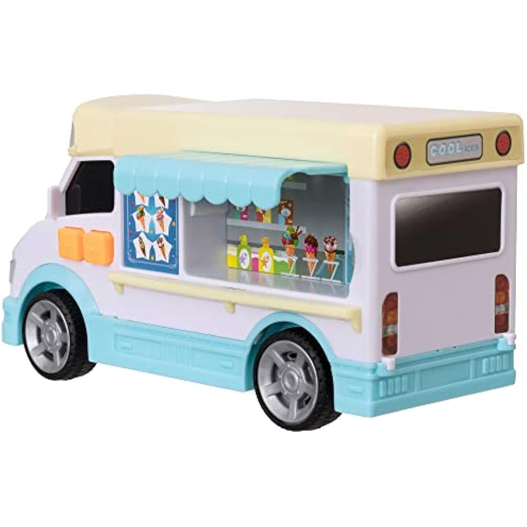 Teamsterz Mighty Machines Ice Cream Van Toy with Light and Sound