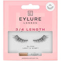 Eylure Length False Eyelashes – 009 Black Reusable Lashes with Glue