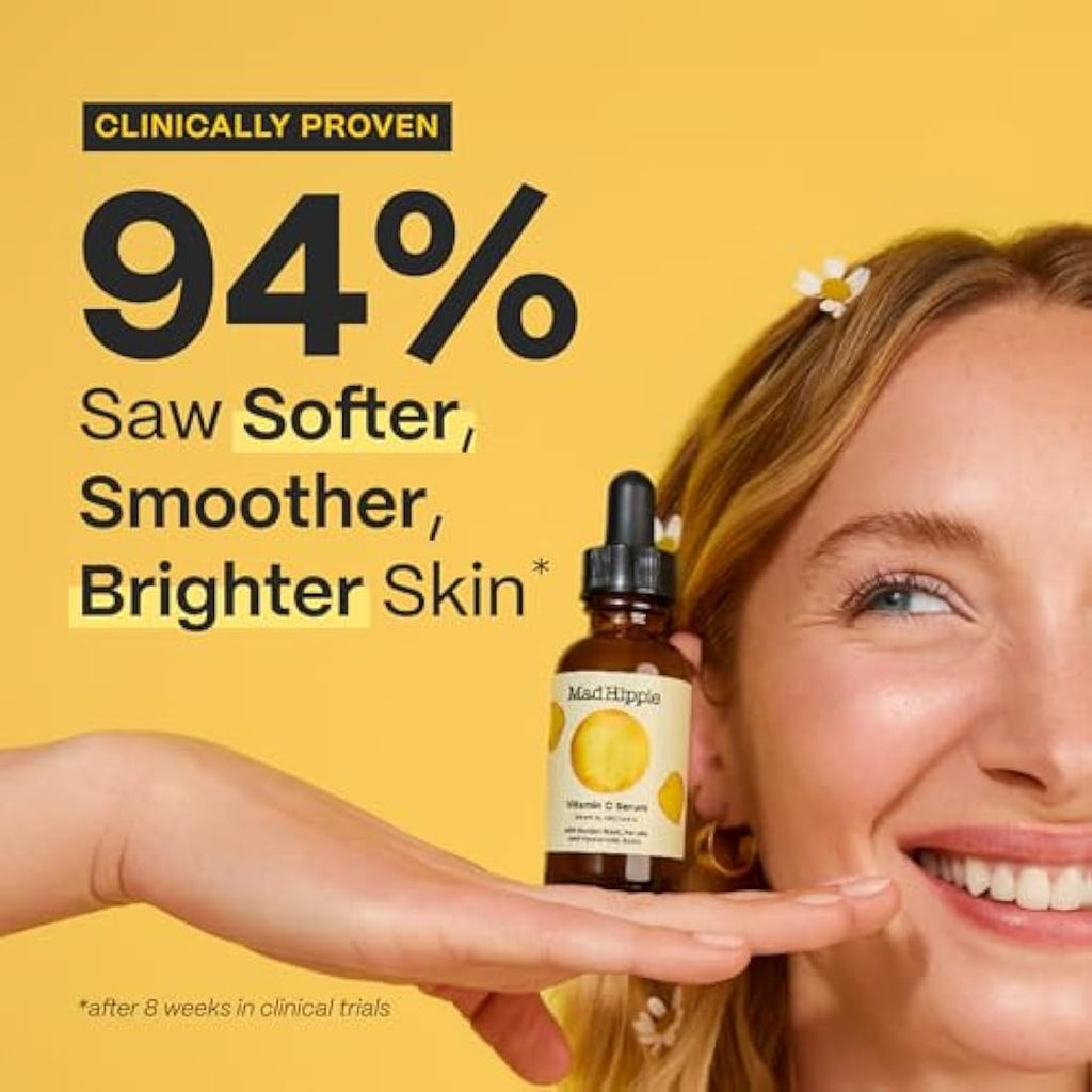 Mad Hippie Vitamin C Serum 2-Pack | Brightening Face Serum with Vitamin E