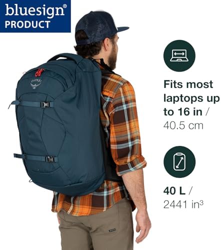 Osprey Farpoint Men's Travel Backpack – Durable Carry-On Hiking Pack
