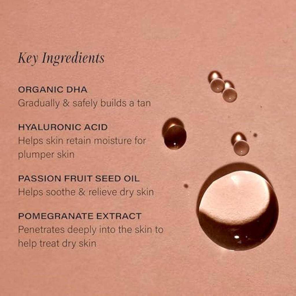 + Lux Unfiltered N°12 Face Tanning Drops | Bronzing Self Tanner with Hyaluronic