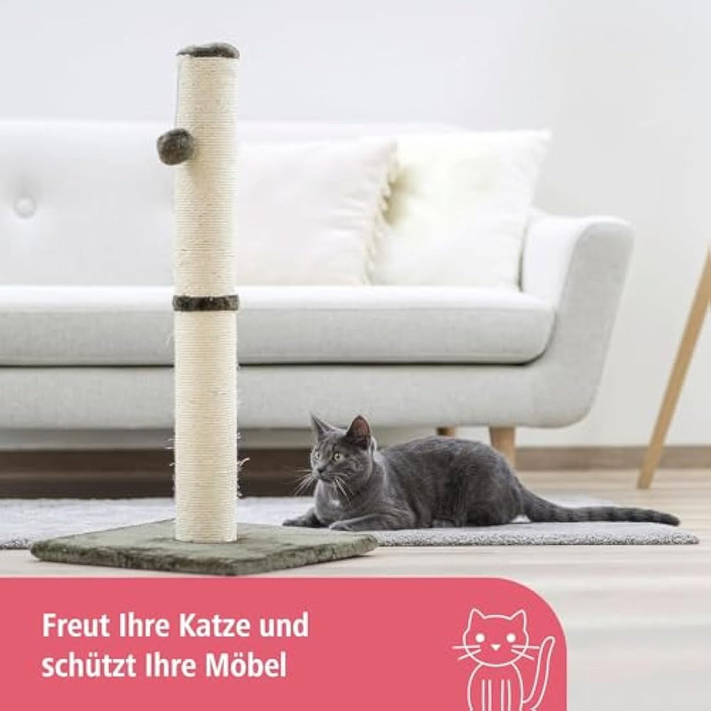 Kerbl Opal Maxi Cat Scratching Post – Sisal Furniture Protector, 78cm