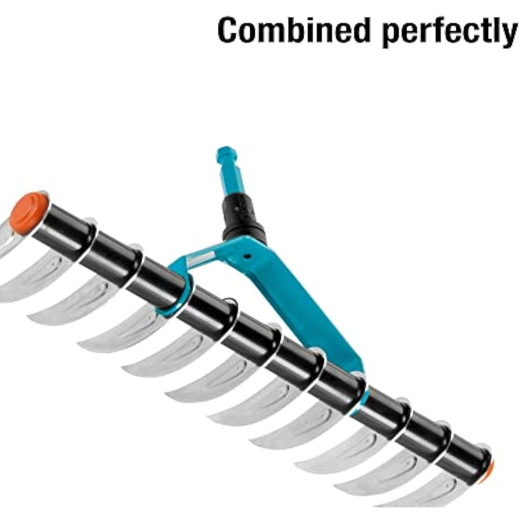 GARDENA Combisystem Aerator Rake – 35 cm Manual Lawn Moss Remover