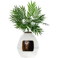Good Pet Stuff Hidden Litter Box Planter – Enclosed Square White Birch