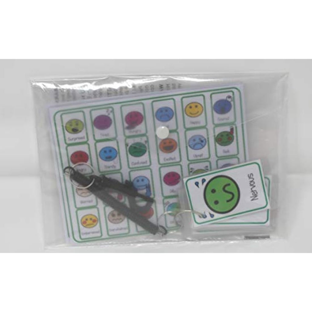 Feelings and Emotions Flash Cards | Jolof Store Autism Visual Aids