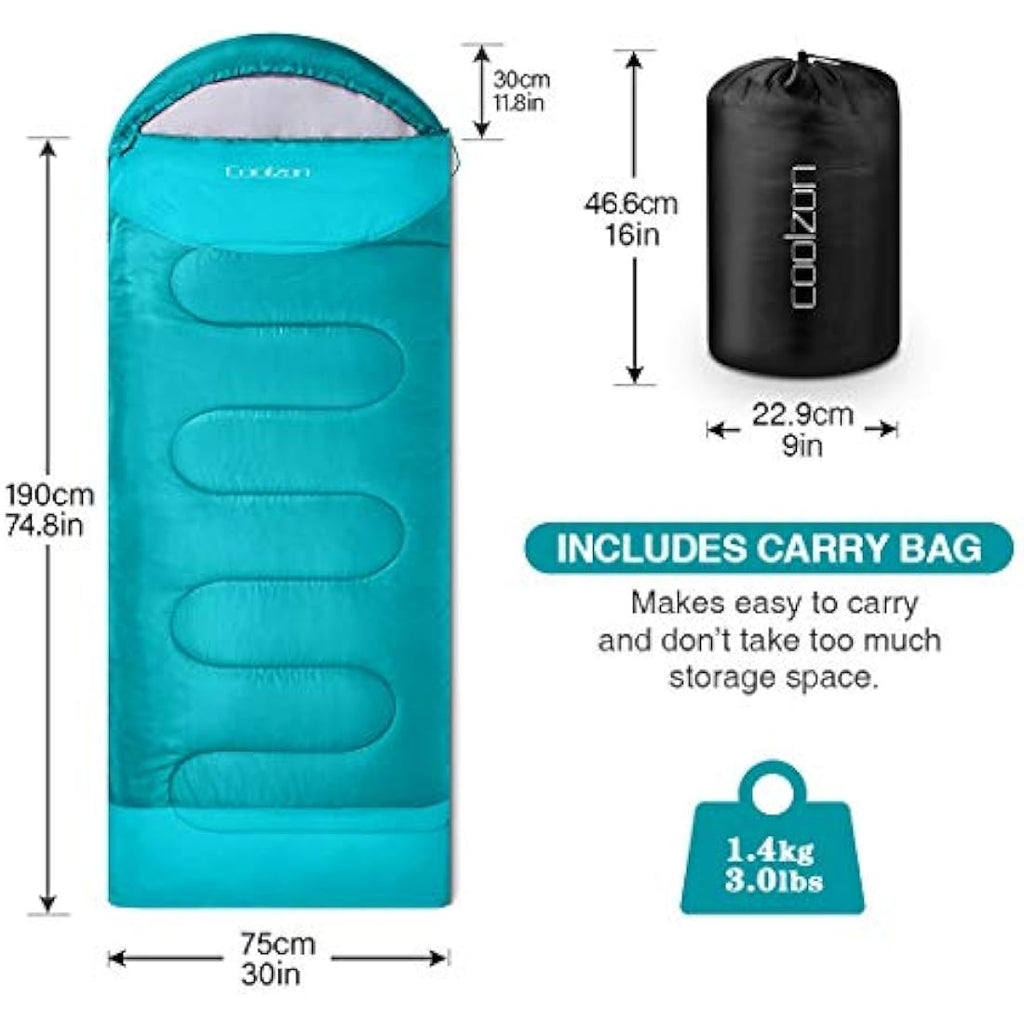 Ultralight Sleeping Bag – 3-4 Season Waterproof Camping Gear