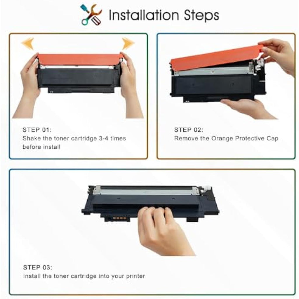 Cool Toner 117A Compatible Cartridge 4-Pack for HP Color Laser MFP 178 179