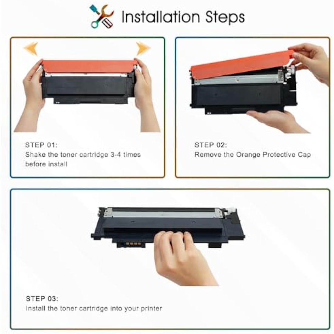 Cool Toner 117A Compatible Cartridge 4-Pack for HP Color Laser MFP 178 179