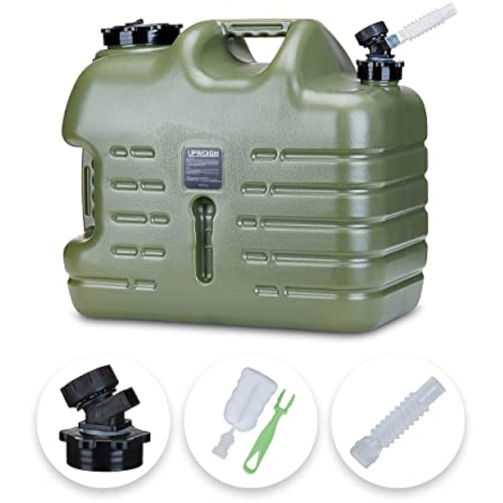 Jolof Store 25L Water Container – Leakproof Military Green Camping Jug