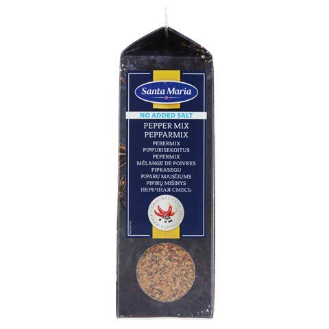 Santa Maria Pepper Mix - Salt-Free Gourmet Spice Blend, 530 g